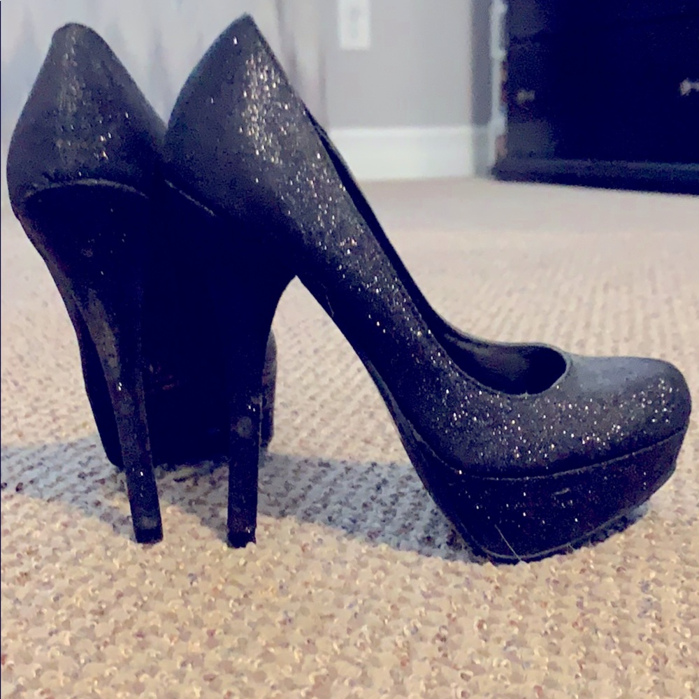 Black heels
